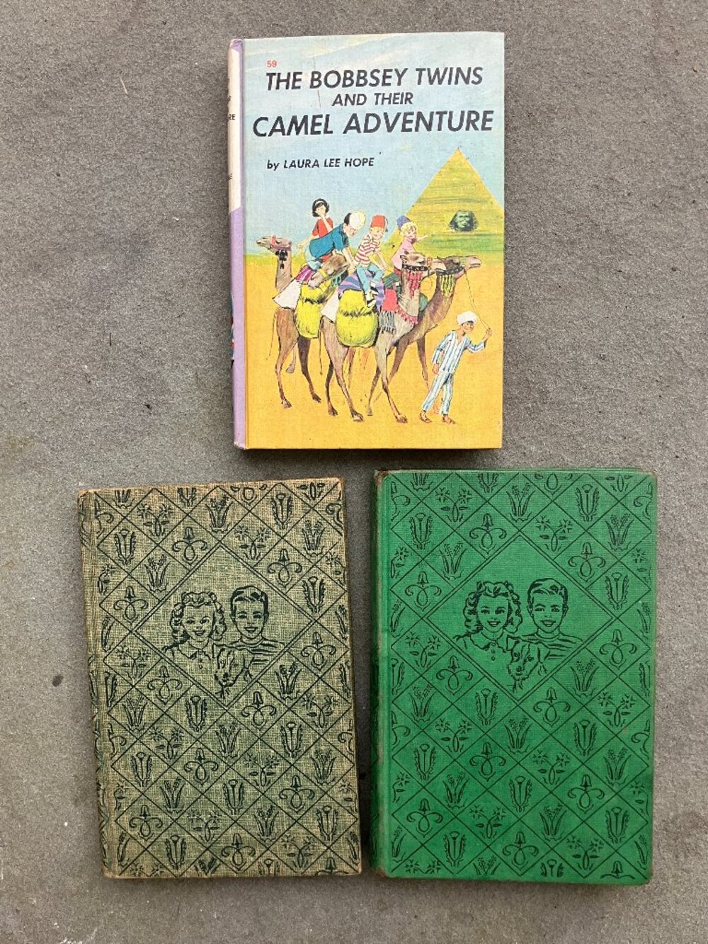 Vintage Bobbsey Twins Hardcover Book Set 1941 1959 1966 Laura Lee Hope Grosset